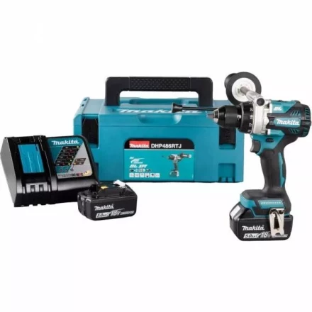 Аккумуляторная ударная дрель-шуруповерт Makita DHP486RTJ купить в Нижневартовске