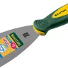 Шпательная лопатка KRAFTOOL с 2-компонент ручк, профилиров нержав полотно, 75мм 10035-075 купить в Нижневартовске