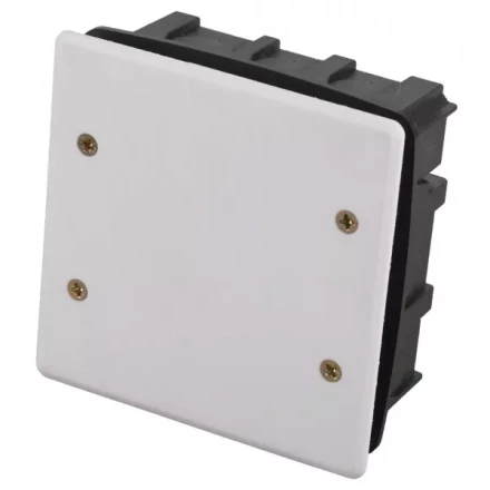 Коробка монтажная СВЕТОЗАР для подштукатурного монтажа, макс. напряжение 400В, с крышкой, 100х100х50мм, квадратная SV-54927 купить в Нижневартовске