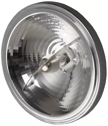 Лампа галогенная СВЕТОЗАР алюм. отражатель, угол 8гр, цоколь G53, диаметр 111мм, 50Вт, 12В SV-44745-08 купить в Нижневартовске