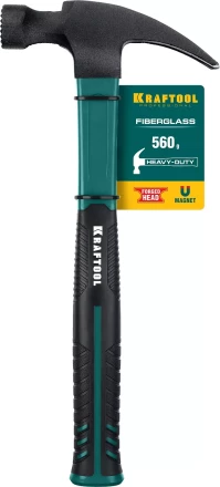 Молоток-гвоздодер с фиберглассовой двухкомпонентной рукояткой 20265-56 купить в Нижневартовске