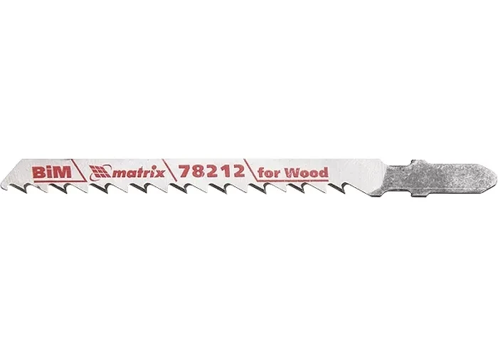 Полотна для электролобзика по дереву 3 шт T101DF 75 x 4мм Bimetal MATRIX Professional 78212 купить в Нижневартовске