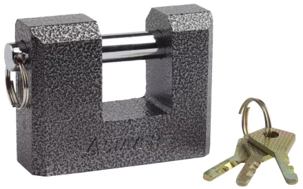 Замок STAYER "MASTER" навесной, П-образн.металлический корпус, с закаленной дужкой, в коробке, 80мм 37143-80 купить в Нижневартовске