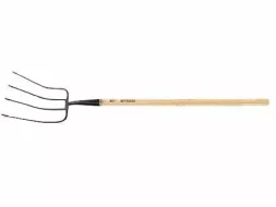 Вилы 4-х-рогие сенные эргономичный черенок из вяза общая длина 1500 мм PALISAD 63801