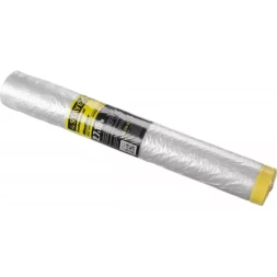 Пленка STAYER &quot;PROFESSIONAL&quot; защитная с клейкой лентой &quot;МАСКЕР&quot;, HDPE, 9мкм, 2,7х15м 12255-270-15