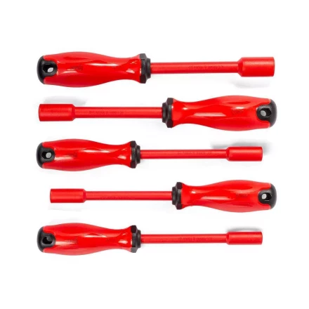 Набор диэлектрических отверток КВТ VDE НИО-2205-Т с внутренним шестигранником, 5 шт. (88927) купить в Нижневартовске