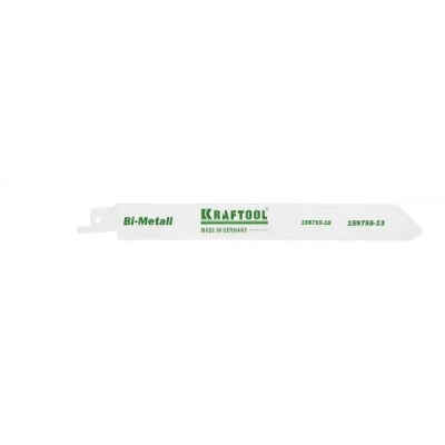 Полотно KRAFTOOL "INDUSTRIE QUALITAT", S922EF, для эл/ножовки, Bi-Metall, по металлу, шаг 1,4мм, 130мм 159755-13