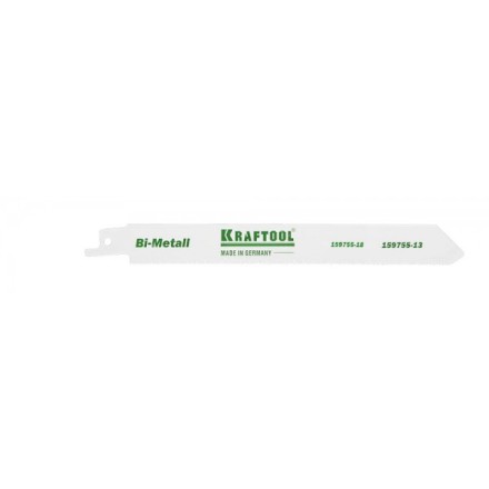 Полотно KRAFTOOL &quot;INDUSTRIE QUALITAT&quot;, S922EF, для эл/ножовки, Bi-Metall, по металлу, шаг 1,4мм, 130мм 159755-13 купить в Нижневартовске
