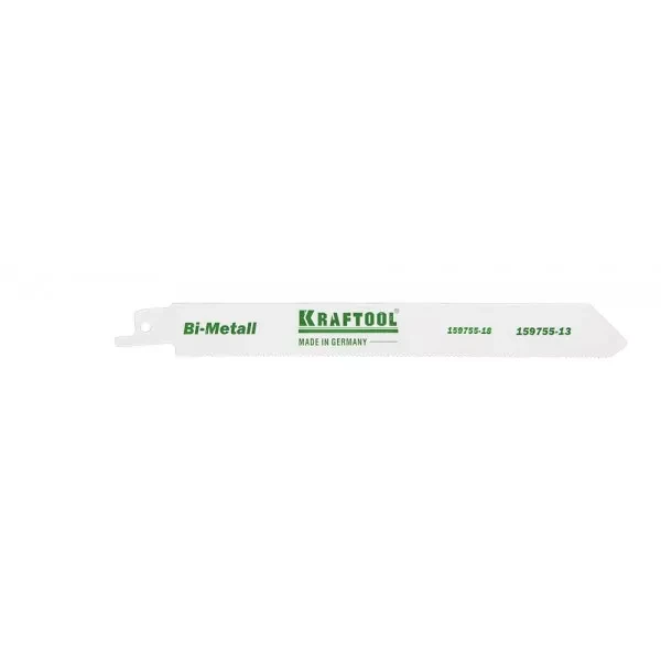 Полотно KRAFTOOL "INDUSTRIE QUALITAT", S922EF, для эл/ножовки, Bi-Metall, по металлу, шаг 1,4мм, 130мм 159755-13 купить в Нижневартовске