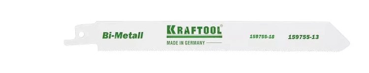 Полотно KRAFTOOL "INDUSTRIE QUALITAT", S922EF, для эл/ножовки, Bi-Metall, по металлу, шаг 1,4мм, 130мм 159755-13 купить в Нижневартовске