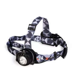 Фонарик налобный светодиодный с сенсором движения и блоком питания КВТ HL-57 (82073)