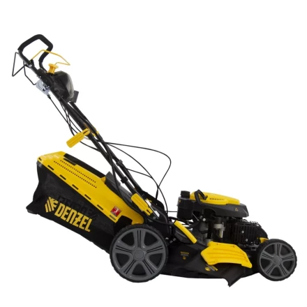 Газонокосилка бензиновая GLD-520SP-VE, 196 см3, ширина 52 см, привод, вариатор, электрический старт, 60 л Denzel 58806 купить в Нижневартовске