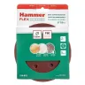 Круг шлиф. самосцепляющийся HAMMER 150мм P80 6отв. купить в Нижневартовске