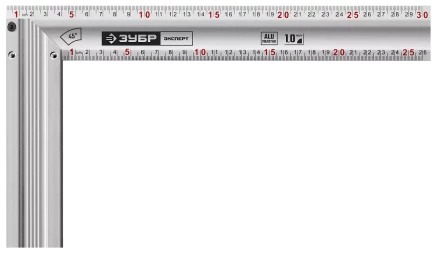 ЗУБР 300 мм, жесткий столярный угольник, Профессионал (34392-30) купить в Нижневартовске