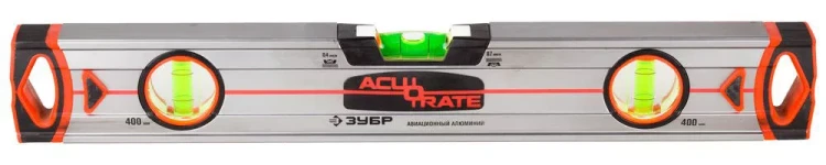 Уровень ЗУБР "ACURATE 5" магнитн коробчатый усилен, фрезерованный, особопрочный профиль из авиационного алюминия, 40см 34595-040-M купить в Нижневартовске