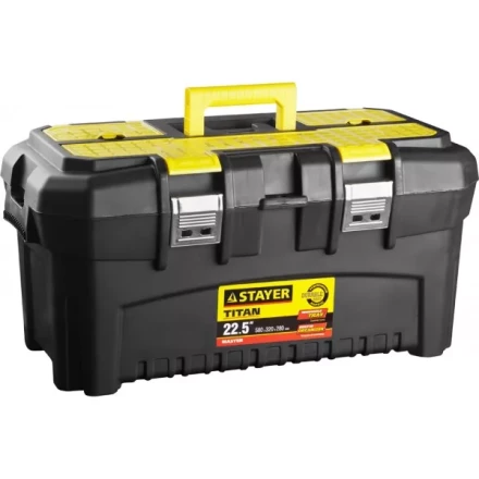Ящик для инструмента "TITAN-22" пластиковый, STAYER 38016-22 купить в Нижневартовске