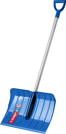 ЗУБР АНГАРА, ковш 52 см, морозостойкий поликарбонат, ударопрочная, легкий черенок из алюминия, V-ручка, снеговая лопата, Профессионал (39980) купить в Нижневартовске