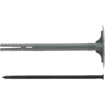 Дюбель Гриб для крепления утеплителя 100 мм 450 штук Сибртех 46043 купить в Нижневартовске