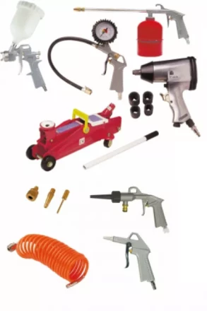 Компрессор масляный поршневой прямой привод Automobile Set VD 32/50 + 9 предметов Fubag купить в Нижневартовске