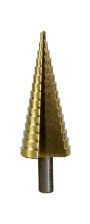 Сверло для металла ступенчатое 4-32мм 15 ступ шаг 2 ход 5 VMX 511632 купить в Нижневартовске