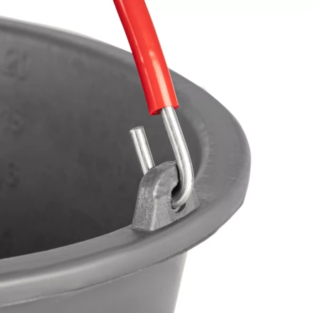 Ведро строительное пластмассовое Matrix 20 л, ударопрочное, обрезиненная ручка, 81464 купить в Нижневартовске