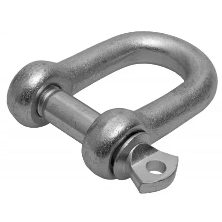 Скоба такелажная ЗУБР "МАСТЕР", тип прямой, оцинкованная, 5мм, 75 шт 4-304515-05 купить в Нижневартовске