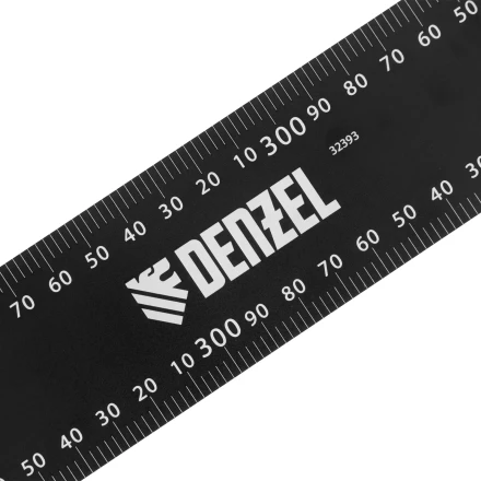 Угольник Denzel, 400 х 600 мм, алюминиевый, лазерная гравировка 32393 купить в Нижневартовске