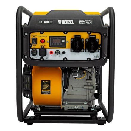 Генератор инверторный DENZEL GK-3800iF, 3,8 кВт, 230 В, ручной старт купить в Нижневартовске