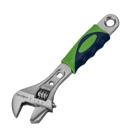 Ключ разводной Сибртех, 150мм, переставная губка, 2-х комп. рукоятка, 15597 купить в Нижневартовске