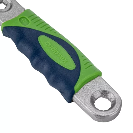 Ключ разводной Сибртех, 150мм, переставная губка, 2-х комп. рукоятка, 15597 купить в Нижневартовске