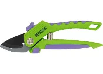 Секатор, 200 мм, с наковальней, тефлон. покр., обрез. 2-хком. плас. ручки  PALISAD 60553 купить в Нижневартовске