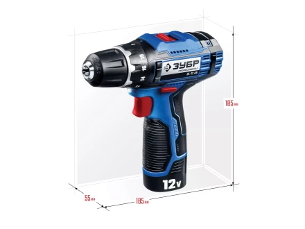 Дрель-шуруповерт 2 АКБ DL-12 A5 серия ПРОФЕССИОНАЛ купить в Нижневартовске