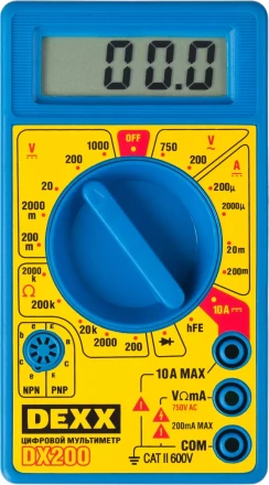 Мультиметр DEXX DX200 цифровой 45300 купить в Нижневартовске
