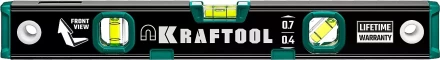 Профессиональный магнитный уровень с зеркальным глазком KRAFTOOL 34785-40 купить в Нижневартовске