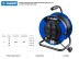 Удлинитель на катушке &quot;ПВС 315&quot;, 50 м, 3500 Вт, 4 гнезда, IP44, ПВС 3х1,5 кв мм, ЗУБР 55081-50 купить в Нижневартовске
