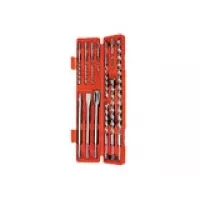 Набор буров по бетону 5-6х110 8-10-12х160 14-16х210 18х300 20х450 мм зубила SDS PLUS  MATRIX 71097 купить в Нижневартовске