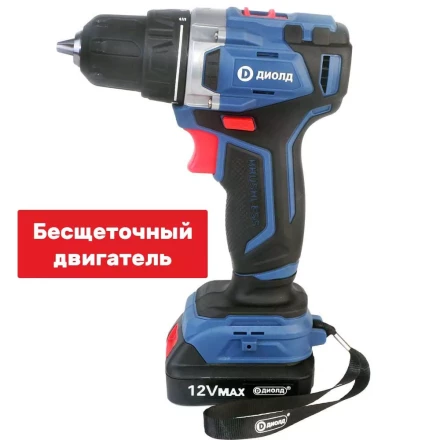 Аккумуляторная дрель-шуруповерт Диолд ДЭА-12ЛИ-08 купить в Нижневартовске
