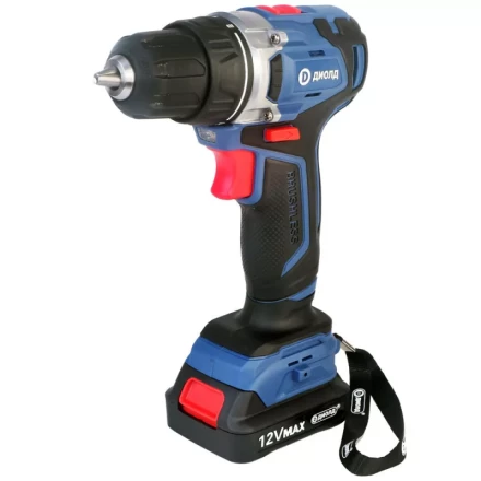 Аккумуляторная дрель-шуруповерт Диолд ДЭА-12ЛИ-08 купить в Нижневартовске