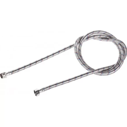 Подводка гибкая STAYER для воды, оплетка из нержавеющей стали, г/ш 1/2" - 2м 51015-G/S-200 купить в Нижневартовске