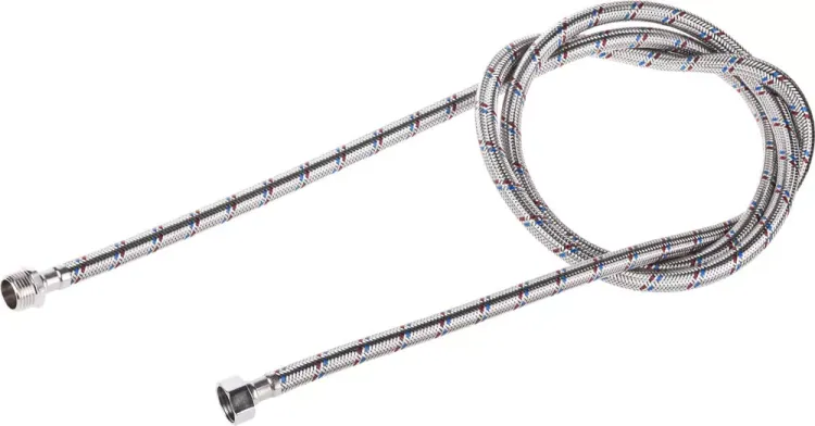 Подводка гибкая STAYER для воды, оплетка из нержавеющей стали, г/ш 1/2" - 2м 51015-G/S-200 купить в Нижневартовске