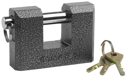 Замок STAYER &quot;MASTER&quot; навесной, П-образн.металлический корпус, с закаленной дужкой, в коробке, 90мм 37143-90 купить в Нижневартовске