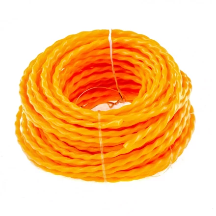 Леска для триммера овальная витая 3,0 мм х 10 м блистер Россия Denzel 96138 купить в Нижневартовске