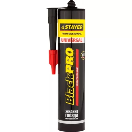 Клей монтажный STAYER Professional, универсальный, 280мл 41321 купить в Нижневартовске