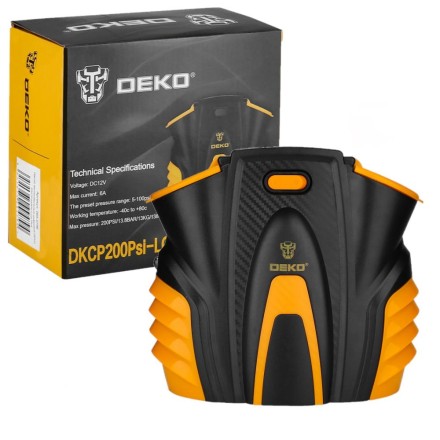 Насос автомобильный цифровой DEKO DKCP200Psi-LCD Plus, 065-0796 купить в Нижневартовске