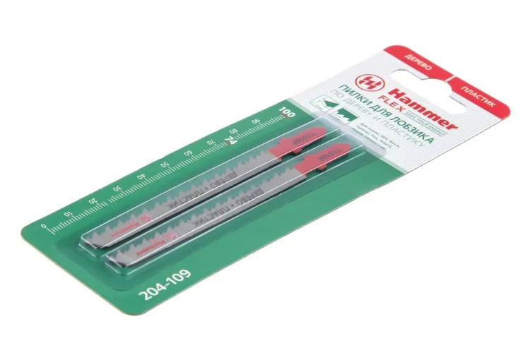Пилки для лобзика HAMMER JG WD-PL T101BF (2pcs) купить в Нижневартовске