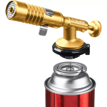 ЗУБР ГРМ-200, 1300°C, цельнометаллическая, 2 в 1, газовая горелка на баллон с цанговым соединением, Профессионал (55556) купить в Нижневартовске