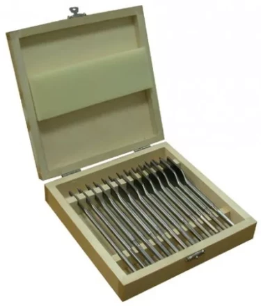 Набор сверл перовых  13шт 6-25мм х152мм д/дер.1/20 19117 купить в Нижневартовске