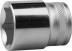 Торцовая головка KRAFTOOL &quot;INDUSTRIE QUALITAT&quot;, Cr-V, FLANK, хромосатинированная, 1/2&quot;, 25 мм 27805-25_z01 купить в Нижневартовске