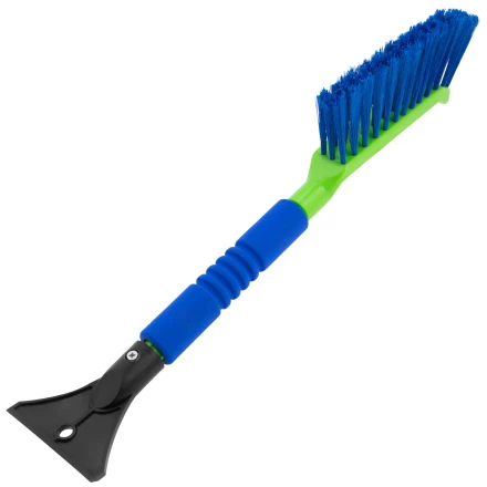 Щетка-сметка для снега со скребком, мягкая рукоятка, 425 мм Сибртех 55315 купить в Нижневартовске