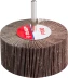 Круг шлифовальный ЗУБР "МАСТЕР" веерный лепестковый, на шпильке, тип КЛО, зерно-электрокорунд нормальный, P100, 40х80мм 36604-100 купить в Нижневартовске